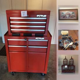 MaxSold Auction: This online auction features NeoClassic Living Decor, Camping Equipment, Precious Moments, Tool Chest, Maple Pipe Stand, Mastercraft Folding Work Table and much more!!