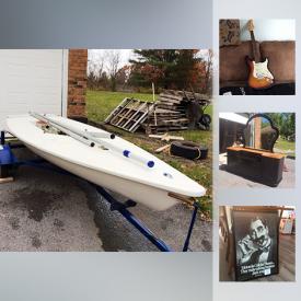 MaxSold Auction: This online auction features 14 foot laser sail boat, musical instrument, household items, outdoor items, books and much more.