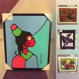 MaxSold Auction: This online auction features art such as original acrylic by Norval Morrisseau, original ink by Norval Morrisseau, original by Don Chase, numbered lithographs by Norval Morrisseau, Tom Thomson, and Emily Carr and more!