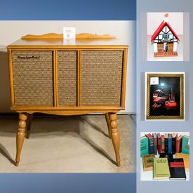 MaxSold Auction: This online auction features collectibles such as vintage English china, milk glass, and porcelain figurines, furniture such as Sauder entertainment unit, Hartson Kennedy sink cabinets, and La-Z-Boy recliners, and mid-century maple coffee table, art such as framed oil on canvas, framed prints, and sand art, books such as vintage hardcover, biographical, and paperback novels, drinkware, vintage picnic set, DVDs, small kitchen appliances, kitchenware, bowling balls, costume jewelry, NIB Moen faucet, vintage linens and much more!