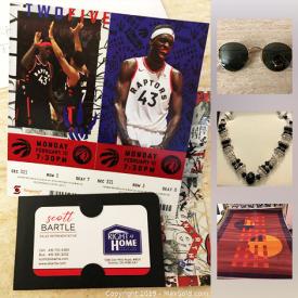 MaxSold Auction: This online auction features Donated Items such as: Tickets, Food, Rugs, Water Colour Paintings, Wine, Auto Supplies, Autographed Raptors Basketball, Boutique Inspired Gift Basket, Fine Dinning Gift Certificate, Ciclon Bracelet and Earrings, all Benefiting The Rotary Club and more.