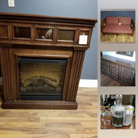 MaxSold Auction: This online auction features Fish Tank & Accessories, Kitchen-Aid Juicer, Faux Leather Love Seat, Kitchen Table, Christmas clothing, Wood Cabinet, Dresser and much more!