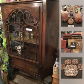 MaxSold Auction: This online auction features Vintage And Crystal Costume Jewelry, Vintage Books, Black and Decker Coffee Maker, Folding Dolly, Collector Spoons, Pinwheel Crystal, Pink Depression Glass, Moorcroft Vase, Toys, Bose Headphones and much more!!