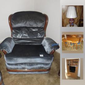 MaxSold Auction: This online auction features Voit Exercise Machine, Shelving Units, Hand Truck, Floor Jack, Vacuums, Picnic Table And Benches, Freemans Dairy Milk Box, Craftsman Lawn Mowers, Craftsman Electric Snow Blower, Vintage Tools, Shiatsu Massage Pillow, NASCAR Memorabilia and much more!