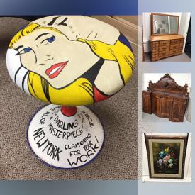 MaxSold Auction: This online auction features WWE Collectors Items, Antique Books, Fine China And Porcelain, Crystal Decanter, Glassware NIB, Antique Furniture, Vintage Dollhouses, Vintage Board Games, Casino Glass Headers, Sports Memorabilia, New In Box Toys, World War 2 Medals and much more!!!