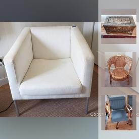 MaxSold Auction: This online auction features furniture, artworks, Atlantic Suitcase, Crafting and Sewing, Landscape Tools, kitchenware and much more.