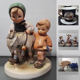 MaxSold Auction: This online auction features Goebel Hummel Figures, Vintage Terada guitar, Lefton Blue Bird Cookie Jar, Coca-Cola Collectibles, Moorcroft Pottery, Royal Doulton Figurine, Vintage Books, Wade Nursery Rhyme Tea Figures, Metal Car Signs, Nintendo Items, Proof Coin Set, Remote Control Toys, Sports Cards, Shopkins and much more!