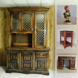 MaxSold Auction: This online auction features lamps, End table, desk, Hummel, dehumidifier, Upright jewelry box, Foldable bookshelf and much more!