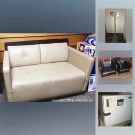 MaxSold Auction: This online auction features a doctors office closing with items such as Waiting room furniture and decor - love seats, chairs, tables; Exam tables, scale, Pelton and Crane medical sterilizer, Break room mini fridges and microwave; Office desks and filing cabinets and more!