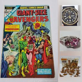 MaxSold Auction: This online auction features Vintage Hockey Cards, Coin Collection, Sterling Silver Jewelry, Vintage Vinyls, Vintage Toy Soldiers, Comics and much more!