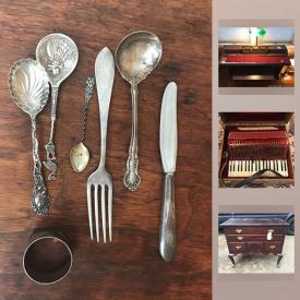 MaxSold Auction: This online auction features Roland Piano Plus 400, Dry Bar For The Boudoir, Shirley Temple 13, Tea Cups And Saucers, Sunrise On Stained Glass, Paolo Soprani Accordion, Fiesta Nesting Bowls and much more!