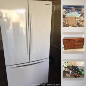 MaxSold Auction: This auction features paintings, Broyhill Dresser, Reclining Loveseat, Coin collection, Samsung Refrigerator, and much more!