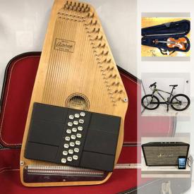 MaxSold Auction: This online auction features Alto Saxophone, Giant Aluxx 6000 Series Butted Tubing Mountain Bike, Nikon Digital Camera, Comics, Pac-Man memorabilia, Hotwheels, Violin, Autoharp, and much more!