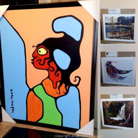 MaxSold Auction: This online auction features Norval Morrisseau painting, lithographs by Tom Thomson, lithographs by Don Chase, lithograph by Franklin Carmicheal, lithography by By Lawren Harris and much more!