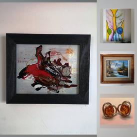 MaxSold Auction: This online auction features Tadas Zaicikas Original Signed Paintings on Canvas, K. Holly Oil Painting on Canvas, Edgaras Vegys Original Mixed Media Painting on Canvas, Sterling Silver Jewelry and much more!