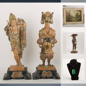 MaxSold Auction: This online auction features MCM Wooden Mantle Clock, Vintage Shell Oil Die Cast Airplane Replica, Goebel Figurines, Imari Japanese and Asian Inspired Ceramic Jars, Noritake China Dish Set, Oil on Board Paintings, Vintage PA Microphones, Montreal Olympic Uncirculated Coin Set and much more!