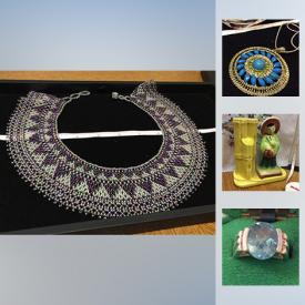 MaxSold Auction: This online auction features Vintage Jewelry, Children's Books, Sterling Abalone Pendant, Butler Necklace, Sterling Square Earrings, Fossilized Stone Pendant, Perfume Bottle, Vintage Books, Stamps, Obsession Cologne, Vintage Star Wars Specials and much more!