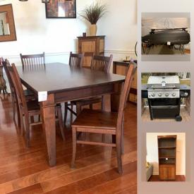 MaxSold Auction: This online auction features Wooden Dining Room Set, Board Games, Pet Supplies, Stationery Supplies, German Steins, Lennox Candlesticks, Golf Equipment, Harley Davidson Motorcycle Helmet, Car Top Carrier, Ice Hockey Equipment, Frigidaire Freezer, Grill Master BBQ Grill and much more!