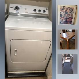 MaxSold Auction: This online auction features Vintage Bell and Howell projector, China, Tools, washer, dryer and more!