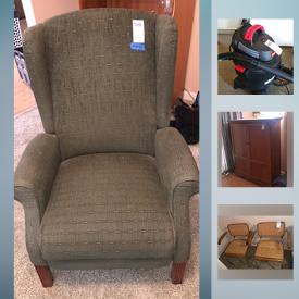 MaxSold Auction: This online auction features furniture, artworks, decors, glassware, vintage items, Fishing Rods, Bobine Reel, Penn Reel, purses, tools and much more.