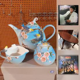 MaxSold Auction: This online auction features Craft Items, Wedgwood Items, Hohner Chord 72 Organ, Teacups Saucers and Teapots, Decorative plates, LP's, Samsung TV, Collector Plates, Golf Clubs, Master Mite Heat Gun, Vintage Games, Coins and Bank Notes and much more!