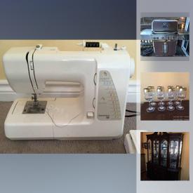 MaxSold Auction: This online auction features Hudson Bay Blanket, Dresser, Bath Faucet, BBQTek Propane Barbecue, Plated Flatware, Kenmore Sewing Machine and much more!