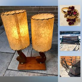 MaxSold Auction: This online auction features Antique Crock, Vintage Baltic Amber Jewelry, Vintage Cranberry Glass, Tea Cups, Antique Butter Mold, Royal Doulton Figurine, Vintage Hull Pottery, Wood Duck Decoy, Drill Bits NIB, Blue Glass, Antique Fishing Reels and much more!