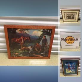 MaxSold Auction: This online auction features Cigar Boxes, Original Art, Jewelry Box, Lamps, Pottery, Shelving Unit and much more!