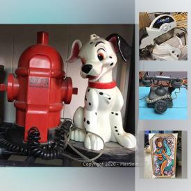 MaxSold Auction: This online auction features Paintings by Valentina Harry, Vintage Fencing Sword, Buffalo Sabres Commemorative Sword, Compressor, Velo Sport Frame Bike, Drill Press NIB, New Gift Items, Teacups, Ted Crow Lithographs, Collectors Plates, Stamps, Vintage Rotary Phone, Junior Golf clubs and more!