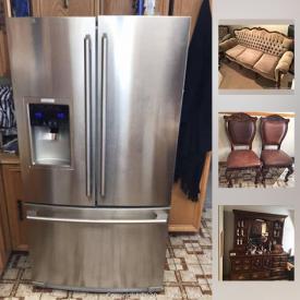 MaxSold Auction: This online auction features Painting, Kitchen Appliances, Sony Tv, Cuisinart Coffeemaker, Dining Chairs, Crystal Walther Glass Ware, art and much more!