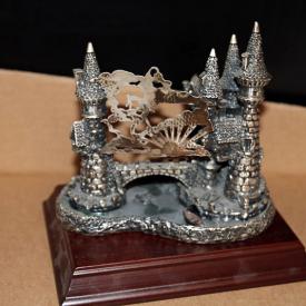 MaxSold Auction: This auction features pewter fantasy figures, trunk, tapestry, wrought iron bed, Egyptian art, treadmill, collectible hats, Egyptian items, Aztec calendar, Mexican artwork, Egyptian art on papyrus, Nespresso coffee maker, roller blades, Weber BBQ, clock, suede dining room chairs, dining room table, toolbox, and much much more!