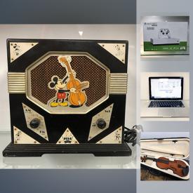 MaxSold Auction: This online auction features LPs, Comics, Electric Guitar, Digital Cameras, Wood Chest, Sony 46" BRAVIA® V-Series TV, Vintage RCA Victor Company Radio, Star War Toys and much more!