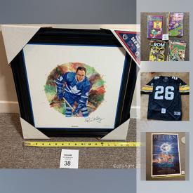 MaxSold Auction: This online auction features Vintage Books, Comics, Sports Trading Cards, Easton Hockey Skates, Autographed Sports Photos, Sports Memorabilia, Porcelain Dolls, Vintage Sports Equipment and much more!