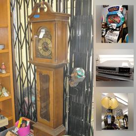 MaxSold Auction: This online auction features collector plates, grandfather clock, DeJUR dual eight projector, books, wall art, See Saw Rally arcade game, Xbox 360 and Playstation 3 games and much more!