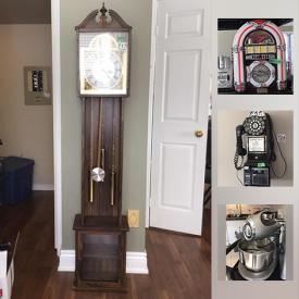 MaxSold Auction: This online auction features Electric Fireplace, New Bidet, Small Kitchen Appliances, iRobot's, Buddhas, Hand Tools, Drone, Wicker Rocking Chairs, Frigidaire Freezer, Antique Vanity Dresser, Electric Scooters, Grandmother Clock, Carpet Cleaner, Costume Fashion Jewelry and much more!