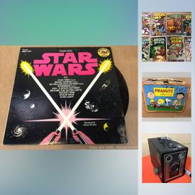 MaxSold Auction: This online auction features Comics Books, Star Wars Memorabilia, Magic Cards, Old Postcards, Anne Remmer Thompson Water colour, Teacups, Japan Tin Toys, Carded Diecast Cars, Vintage Rolling Stone Magazines, Vintage Books, Baseball Cards, Vintage G.I. Joe's and much more!