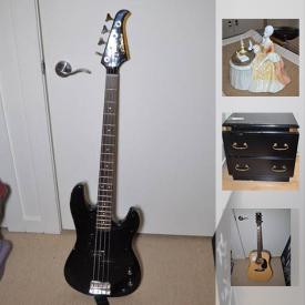 MaxSold Auction: This online auction features Royal Doulton, Acoustic guitar, Salton Pant-Presser, Nightstand, Bench Saw, Canopy, Nightstand, Paintings and much more!