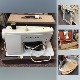 MaxSold Auction: This online auction features Fashion Jewelry, Bee Boxes, Singer Sewing Machine, Glass Stone Rings, Ultra Suede Throw Cushions, Hand Knit Children's Sweater, and Much More!!