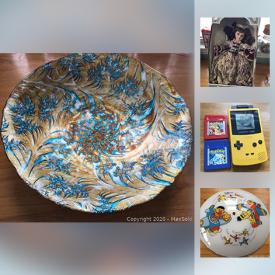 MaxSold Auction: This online auction features vintage Pyrex, vintage dishes, artisan-made cookie jar, MCM art glass, porcelain dolls, bicycle Panniers, vintage games & puzzles, die-cast cars, vintage children's books, air toolset, Irish signed LP and much more!