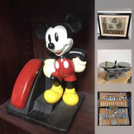 MaxSold Auction: This online auction features Framed Prints, Computer Monitors, Coins, Costume Jewelry, Tools, Collectible Porcelain Dolls, Records, Scientific Instruments, Tools, Toys & Games and much more!