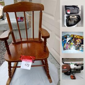 MaxSold Auction: This online auction features power washers and hedge trimmers, as well as many other tools, landscaping items, indoor and outdoor decor, comics, antiques and more!