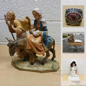 MaxSold Auction: This online auction features Costume Jewelry, Kachina Dolls, Vintage Stroller, Toys, Collectible Plates, Harley Davidson Collectibles, Stamps, Golf Clubs, Prom Dresses, Scrapbooking Supplies, Sports Trading Cars, Watches, Board Games and much more!