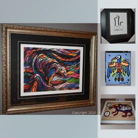 MaxSold Auction: This online auction features Benjamin Chee Chee Print, Norval Morrisseau print, Don Chase print, Lawren Harris print and more.