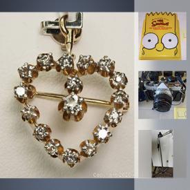 MaxSold Auction: This online auction features artworks, jewelry, decors, collectibles, electronics, musical instrument, vintage and antique items, Support Case, Balvaria- Decorative Steins and much more.