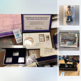 MaxSold Auction: This online auction features Robert Bateman prints, Canadian currency, coin sets, vintage jewelry, Swarovski and much more!