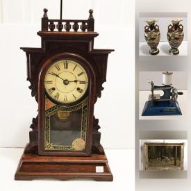 MaxSold Auction: This online auction features vintage railroad lantern, coins & bank notes, stamps, "Tickle Me Elmo", vintage toys & games, blue mountain pottery, fine porcelain collector doll, leaf blowers, board games, small kitchen appliances and much more!