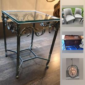 MaxSold Auction: This online auction features furniture, artworks, decors, collectibles, silver plate, electric wall sconces, toys, Sky runner Adult Kangaroo Jumping Stilts, Nespresso Coffee Maker, Yamaha Saxophone and much more.