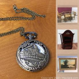 MaxSold Auction: This online auction features antique and vintage items, artworks, jewelry, decorative weapons, cameras, records, collectibles, Karate Instruction Books, kitchen appliances, kitchenware, kids bicycle, tools, Electric Fireplace and much more!