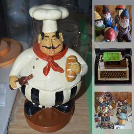 MaxSold Auction: This online auction features glass jars and ice cream sets, kitchen appliances, bone china, jugs, candles, figurines, kids' toys and much more!