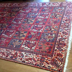 MaxSold Auction: This auction features hand knotted Persian rug, Sira dining table and chairs, modern high end furniture (sofa, coffee table, drum table, bedroom set, chairs and more), original art, lamps, hockey net, Sukkah, kid bicycles, garden and more.